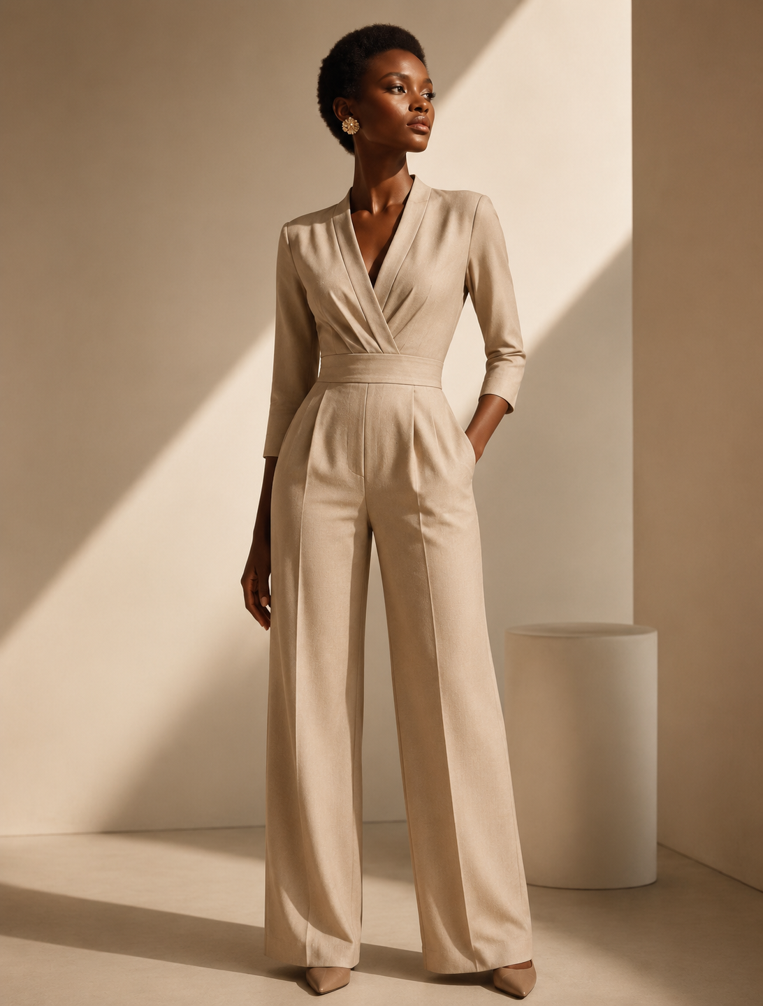 African inspired jumpsuit
