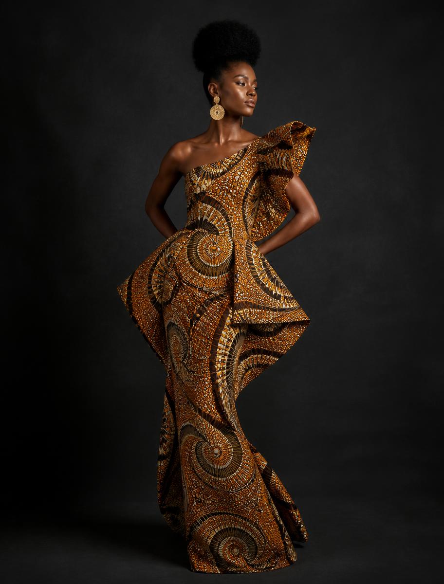Ankara gown